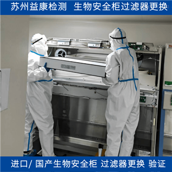 哈东联/阿尔泰生物安全柜过滤器更换