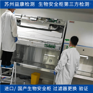 赛默飞Thermo安全柜-高效过滤器检漏更换