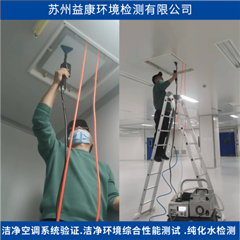 洁净室检测-高效过滤器检漏（冷发烟）